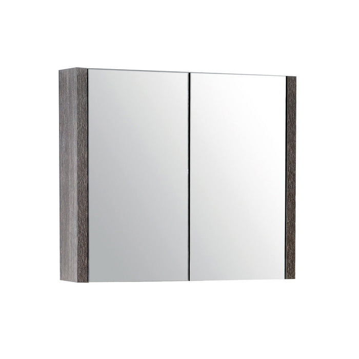 Belbagno Alexandra MDF Shaving Cabinet 760mm - Silver Oak