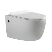 Belbagno - Belbagno Alexander-R Wall Hung Pan 540mm - Gloss White - Aqualux Bathrooms
