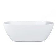 Belbagno - Belbagno Palermo Freestanding Bathtub 1750mm - Semi Gloss White - Aqualux Bathrooms