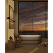 Belbagno - Belbagno Bucciano Freestanding Bathtub 1675mm - Stone Grey - Aqualux Bathrooms