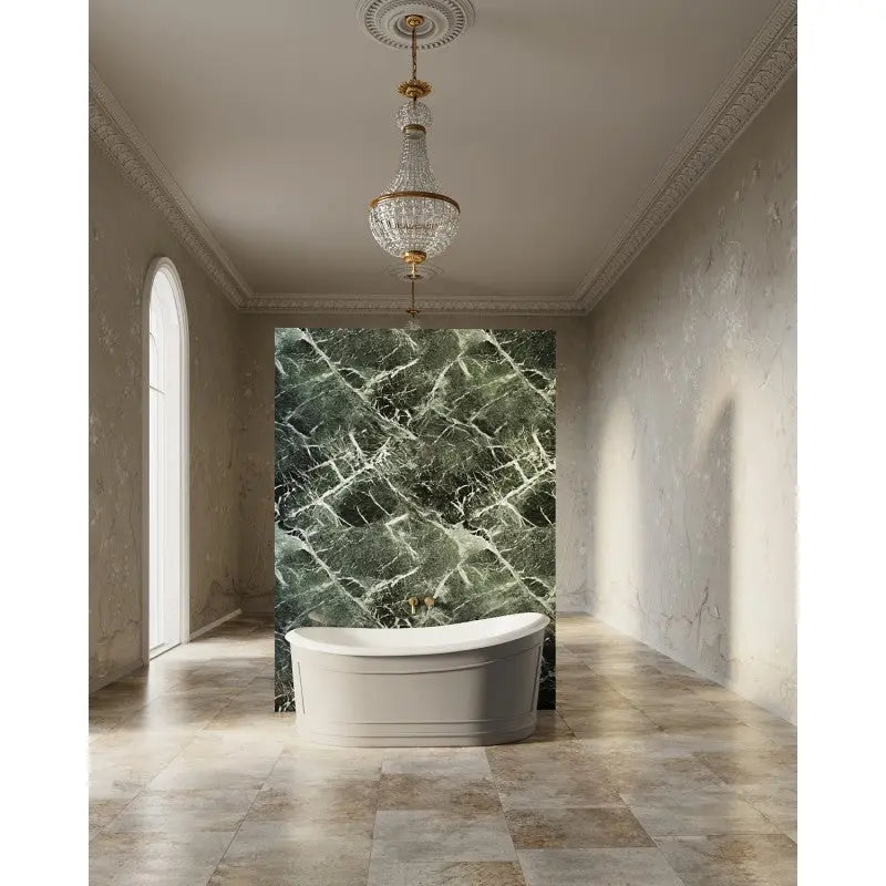 Belbagno - Belbagno Ritz Freestanding Bathtub 1670mm - Matt Grey - Aqualux Bathrooms