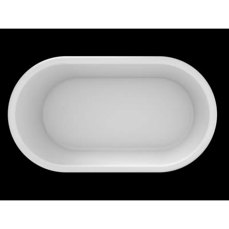 Belbagno - Belbagno Ritz Freestanding Bathtub 1670mm - Matte White - Aqualux Bathrooms
