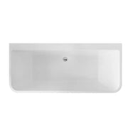 Belbagno - Belbagno Alto Freestanding Bathtub 1700mm - Semi Gloss White - Aqualux Bathrooms