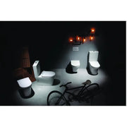 Belbagno - Belbagno Vella Wall Hung Pan 535mm - Gloss White - Aqualux Bathrooms