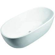 Belbagno - Belbagno Ally Freestanding Bathtub 1500mm - Semi Gloss White - Aqualux Bathrooms