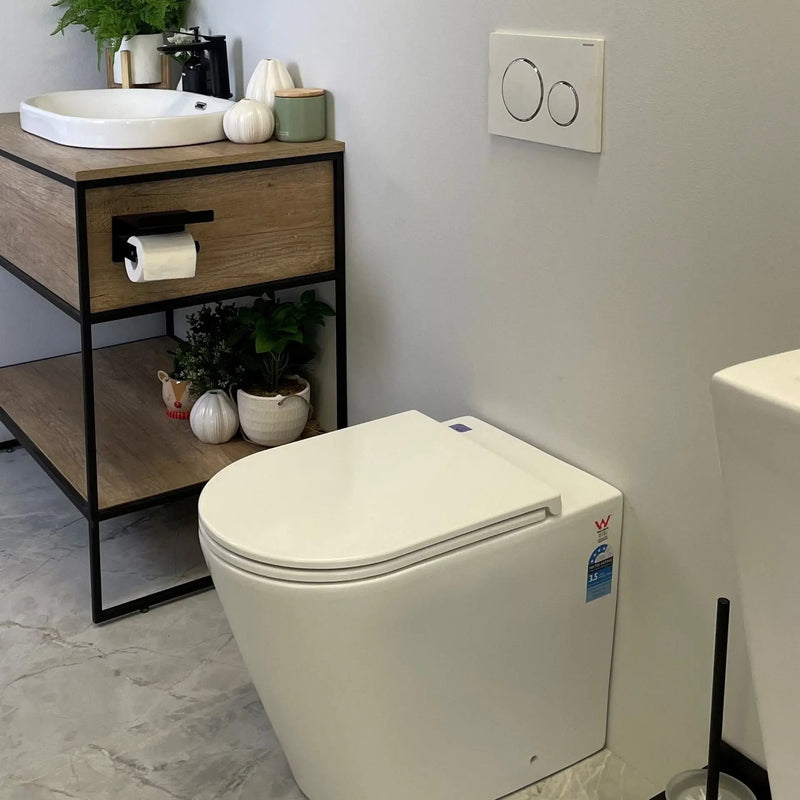 Mercio Berlin99 Wall Faced Floor Pan - Aqualux Bathrooms- Mercio