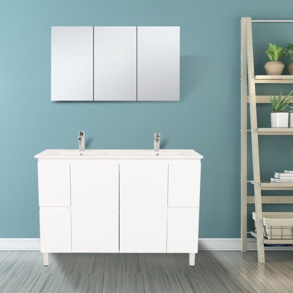 BIANCA Freestanding Vanity 1500mm (Gloss White)