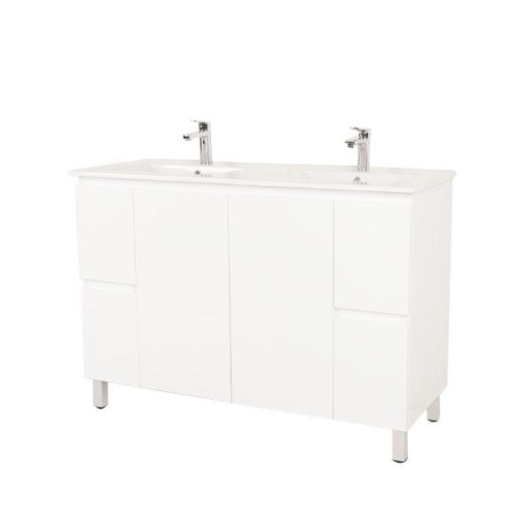 BIANCA Freestanding Vanity 1500mm (Gloss White)