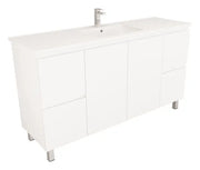 Mercio BIANCA Freestanding Vanity 1500mm (Gloss White) Mercio