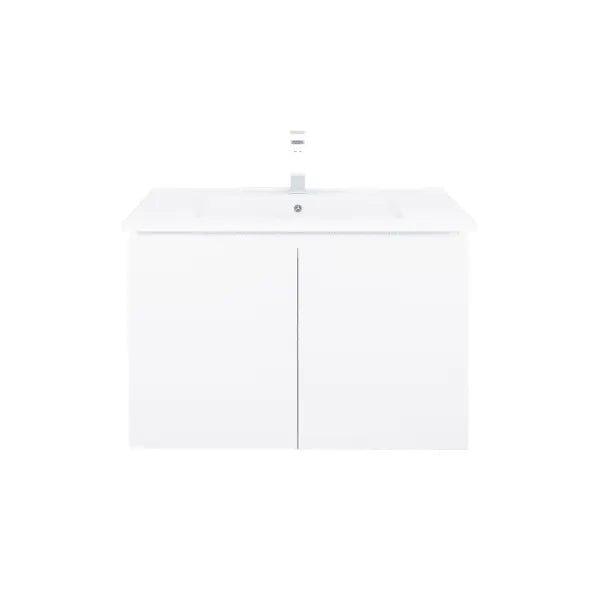 Mercio - BIANCA Wall Hung Vanity 60mm (Gloss White) - Aqualux Bathrooms