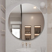 Round 70cm Pencil-edge Plain Mirror - Aqualux Bathrooms- Mercio