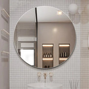 Round 90cm Pencil-edge Plain Mirror - Aqualux Bathrooms- Mercio