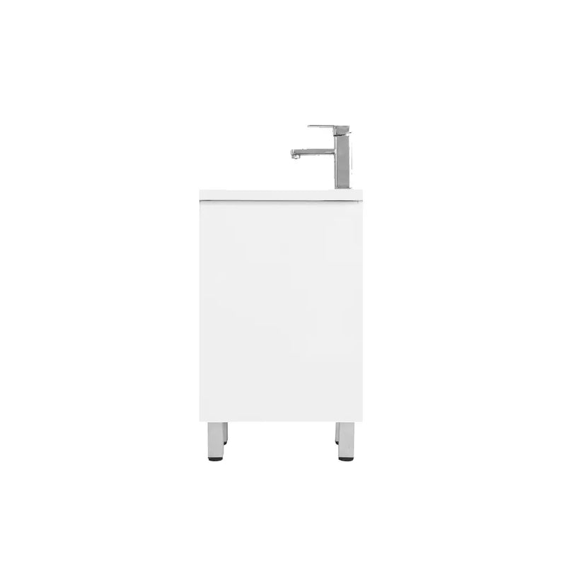 Mercio - BIANCA SLIM Freestanding Vanity 400mm (Gloss White) - Aqualux Bathrooms