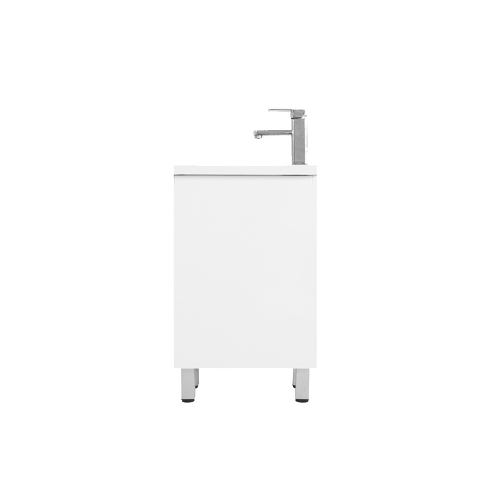 BIANCA SLIM Freestanding Vanity 400mm (Gloss White)