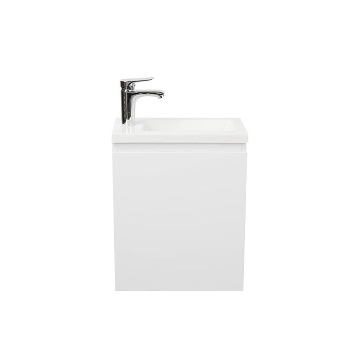 BIANCA Slim Wall Hung Vanity 400mm (Gloss White)