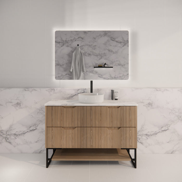 Riva Bali Freestanding Single Bowl Vanity 1200mm - American Oak