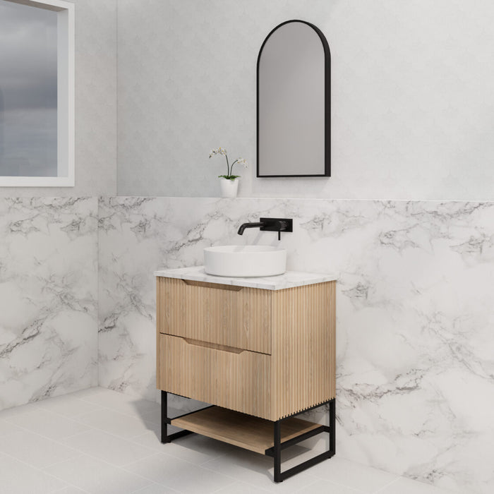 Riva Bali Freestanding Vanity 750mm - American Oak