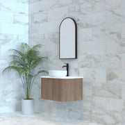 ABS Riva - Riva Bergen Wall Hung Vanity 750mm - Solid Timber - Aqualux Bathrooms