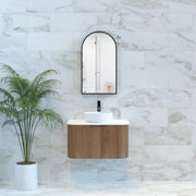 ABS Riva - Riva Bergen Wall Hung Vanity 750mm - Solid Timber - Aqualux Bathrooms
