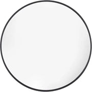 Round Black Frame Mirror 700mm - Aqualux Bathrooms- Mercio