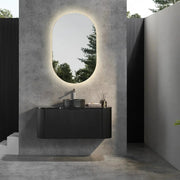 Avalon Wall Hung Vanity 1200 (Matte Black) - Aqualux Bathrooms- Poseidon