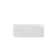 Capri Right Corner Bathtub 1700mm (No Overflow) - Aqualux Bathrooms- Poseidon