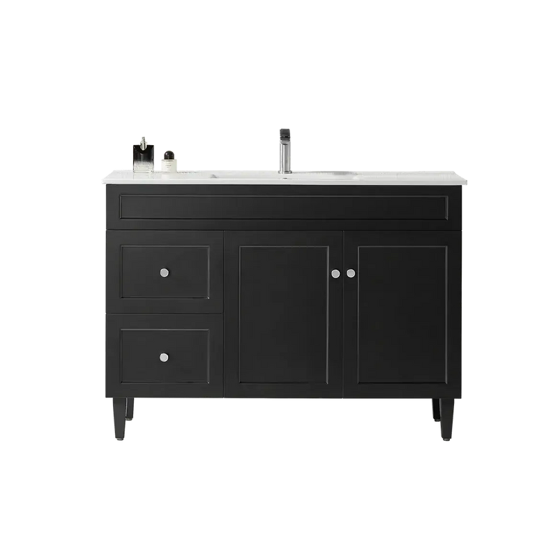 Poseidon Harrington Freestanding Vanity 1200mm (Matte Black) Poseidon