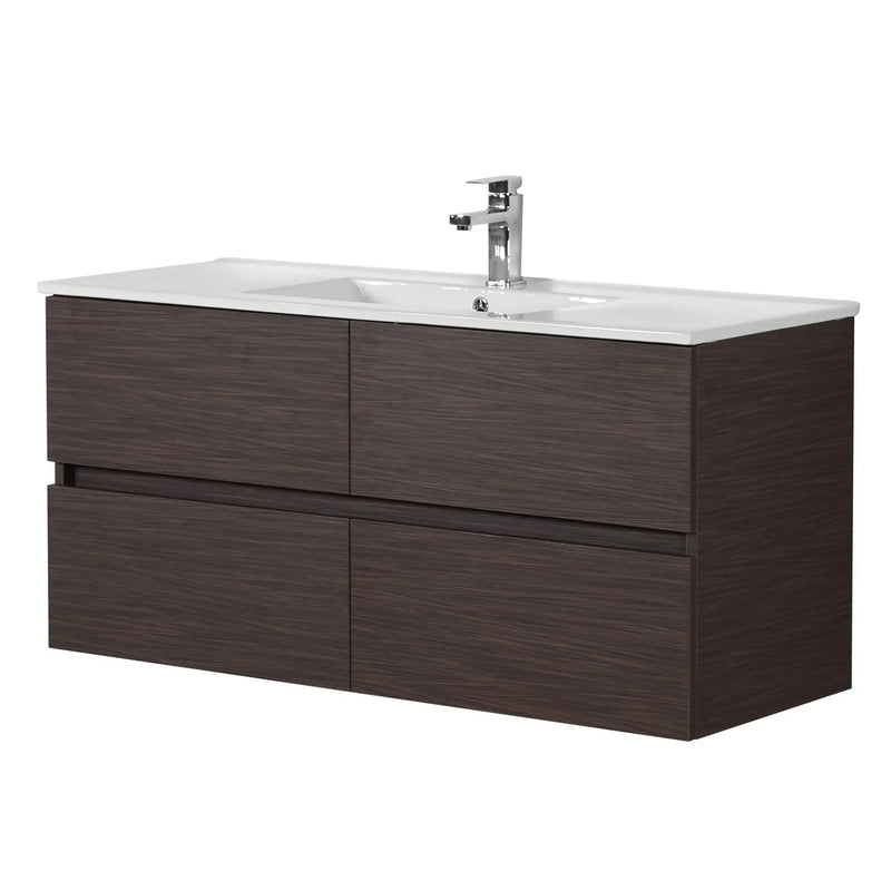 Stella PVC Wall Hung Vanity 1200 - Aqualux Bathrooms- Poseidon