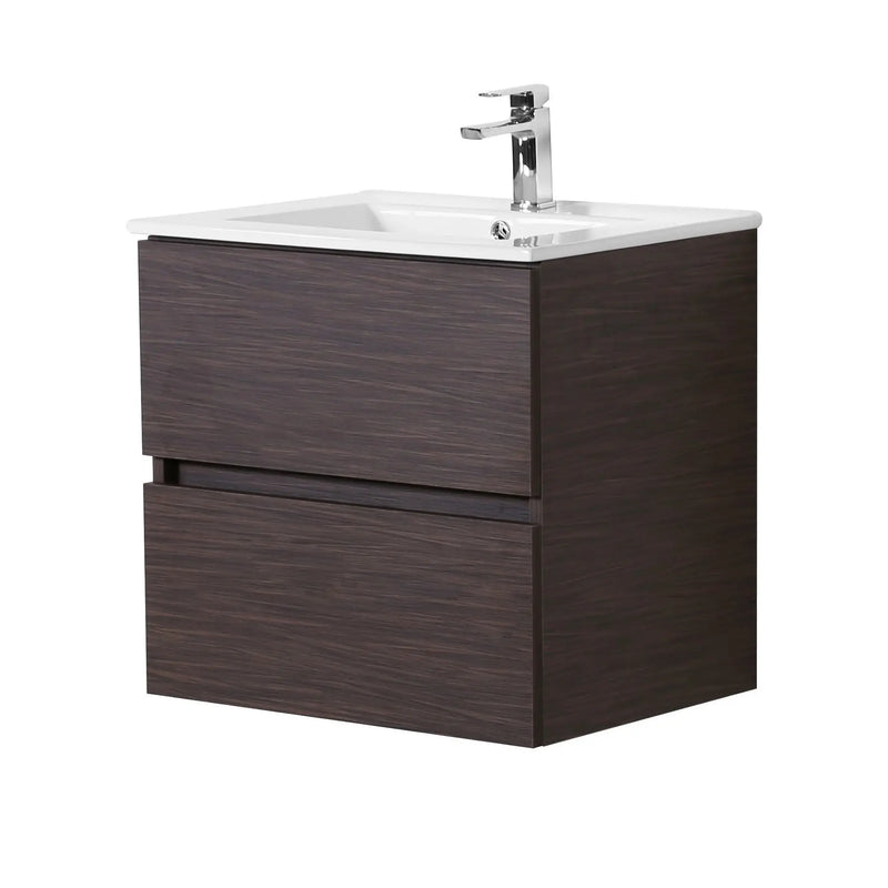 Stella Pvc Wall Hung Vanity 600 - Aqualux Bathrooms- Poseidon