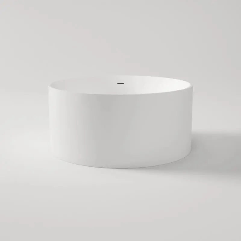 Como Round Freestanding Bathtub 1280mm - Aqualux Bathrooms- Poseidon