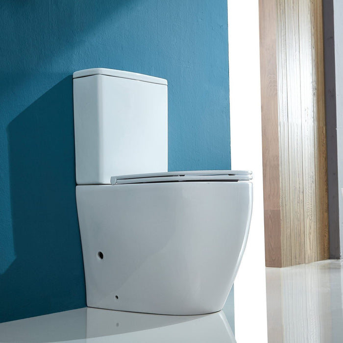 Mercio Cera Rimless Back To Wall Toilet Suite