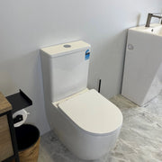 Mercio Cera Rimless Back To Wall Toilet Suite - Aqualux Bathrooms- Mercio