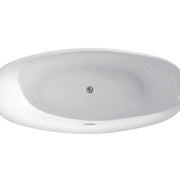 Disney Opal White Freestanding Bathtub 1500mm - Aqualux Bathrooms- Mercio