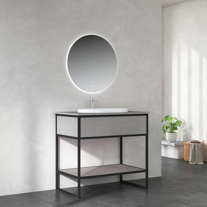 DI/DIO Series Rubine Plywood Freestanding Vanity 900mm