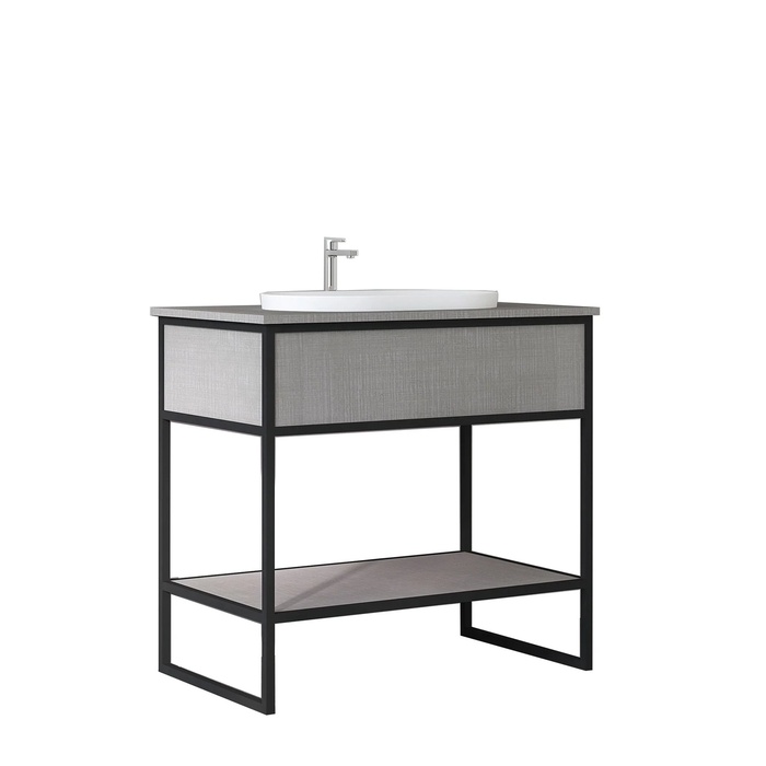 DI/DIO Series Rubine Plywood Freestanding Vanity 900mm