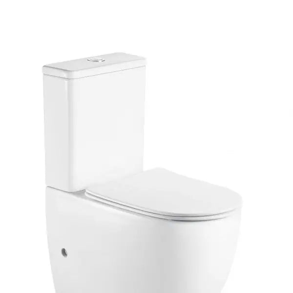 Mercio Diana Back To Wall Toilet Suite - Aqualux Bathrooms- Mercio
