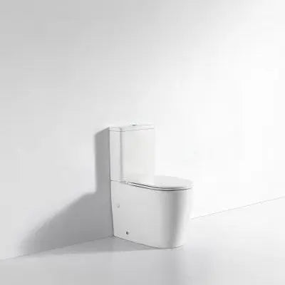 London Back-to-Wall Toilet Suite - Aqualux Bathrooms- Mercio