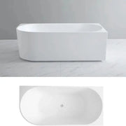 Elivia Right Corner Bathtub - Right - Non Overflow - Aqualux Bathrooms- Poseidon