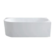 Elivia Right Corner Bathtub - Right - Non Overflow - Aqualux Bathrooms- Poseidon