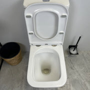 Mercio Enox Back To Wall Toilet Suite - Aqualux Bathrooms- Mercio