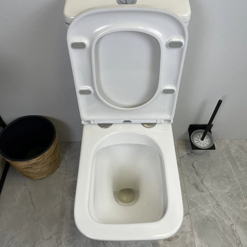 Mercio Enox Back To Wall Toilet Suite - Aqualux Bathrooms- Mercio