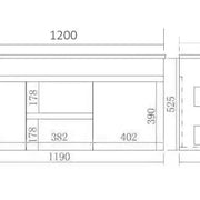 Evie Double Bowl Wall Hung Vanity 1200 - Aqualux Bathrooms- Poseidon