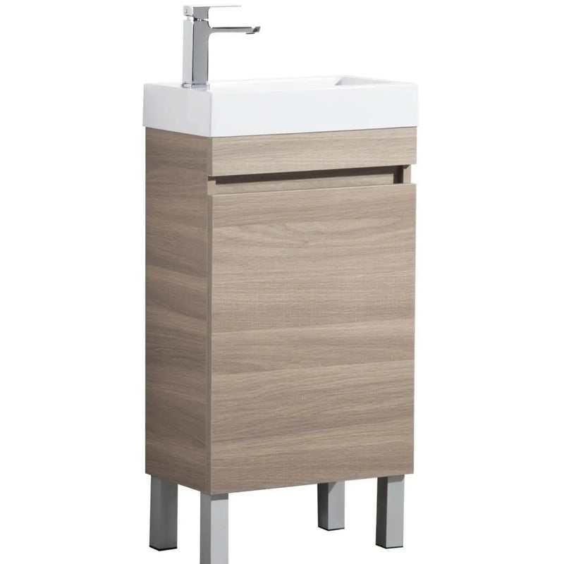 Evie Mini Freestanding Vanity 450 - Aqualux Bathrooms- Poseidon