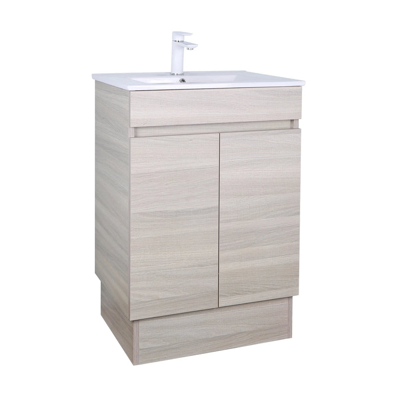 Evie Single Bowl Freestanding Vanity 600 - Aqualux Bathrooms- Poseidon