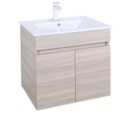 Evie Single Bowl Wall Hung Vanity 600 - Aqualux Bathrooms- Poseidon
