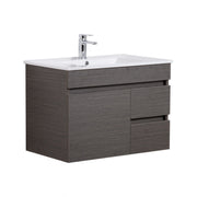 Evie Single Bowl Wall Hung Vanity 750 - Aqualux Bathrooms- Poseidon