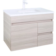 Evie Single Bowl Wall Hung Vanity 750 - Aqualux Bathrooms- Poseidon