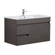 Evie Single Bowl Wall Hung Vanity 900 - Aqualux Bathrooms- Poseidon