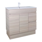 Evie Single Bowl Freestanding Vanity 900 - Aqualux Bathrooms- Poseidon