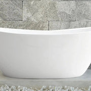 Evie Freestanding Bathtub 1500/1660mm - Aqualux Bathrooms- Poseidon